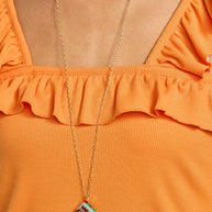 Taco Truck Locket Necklace