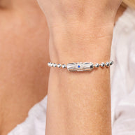 Evil Eye Barrel Closure Bracelet