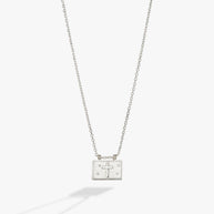 Hidden Message Cross Affirmation Necklace