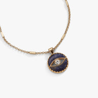 Sodalite Evil Eye Necklace