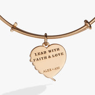 Wings of Protection Charm Bangle