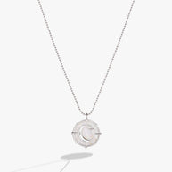 Sagittarius Zodiac Double-Sided Charm Necklace