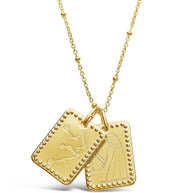 Zodiac Tag Necklace