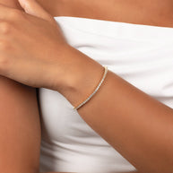 Alicia CZ Tennis Bracelet
