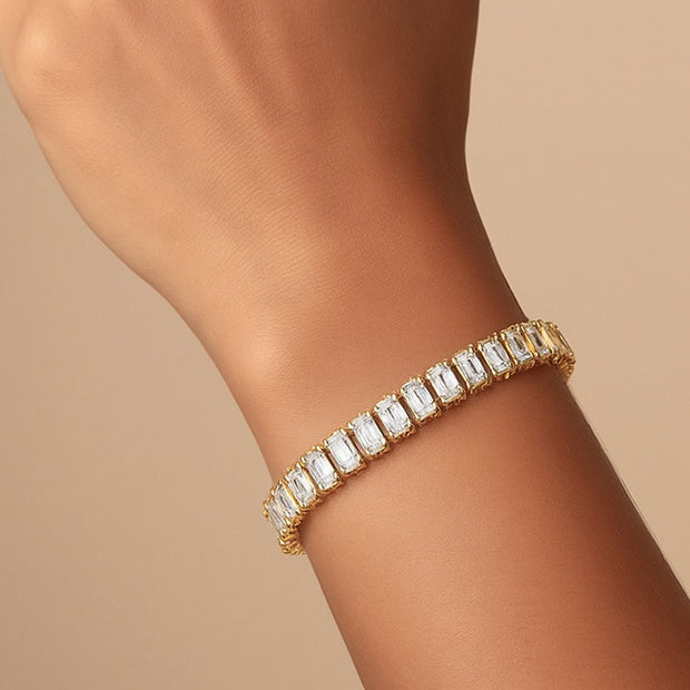 Marisol CZ Tennis Bracelet