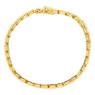 Roxie Bezel CZ Tennis Bracelet