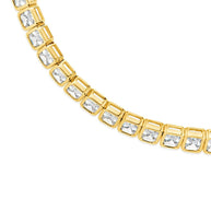 Roxie Bezel CZ Tennis Bracelet