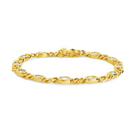 Cassie CZ Bezel Tennis Bracelet