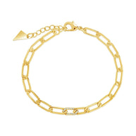 Kinslee CZ Chain Bracelet
