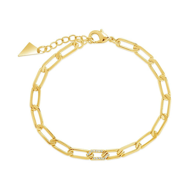 Kinslee CZ Chain Bracelet