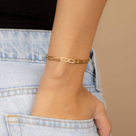Kinslee CZ Chain Bracelet