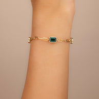 Lennox Station CZ Chain Bracelet Set