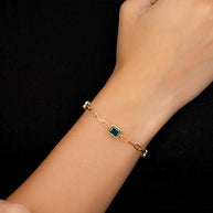 Lennox Station CZ Chain Bracelet Set