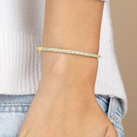Aster CZ Tennis Bracelet
