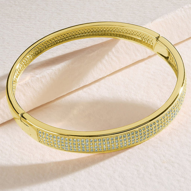 Nessa CZ Bangle Bracelet