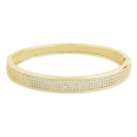 Nessa CZ Bangle Bracelet