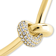 Jessna CZ Knot Bangle