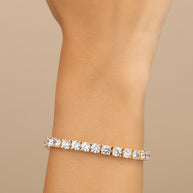 Marisol Round Cut CZ Tennis Bracelet