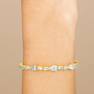 Sterling Silver Wyatt CZ Tennis Bracelet