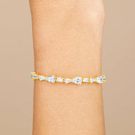 Sterling Silver Wyatt CZ Tennis Bracelet