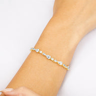 Sterling Silver Wyatt CZ Tennis Bracelet