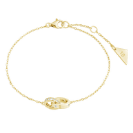 Sterling Silver Keilani Lock Link Bracelet