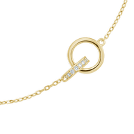 Sterling Silver Keilani Lock Link Bracelet