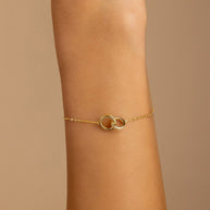Sterling Silver Keilani Lock Link Bracelet