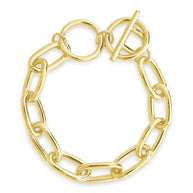 Linked Toggle Bracelet