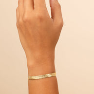 Flat Link Chain Bracelet