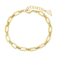 Oval Link Chain Bracelet