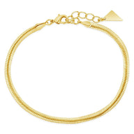 Cami Herringbone Chain Bracelet