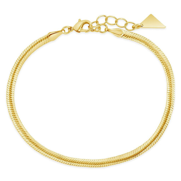 Cami Herringbone Chain Bracelet