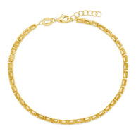 Christina Square CZ Tennis Bracelet