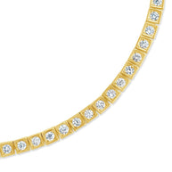 Christina Square CZ Tennis Bracelet