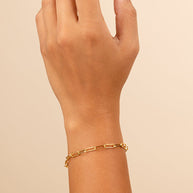 Sylvie Paperclip Chain Bracelet