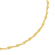 Blakely Twisted Herringbone Chain Bracelet