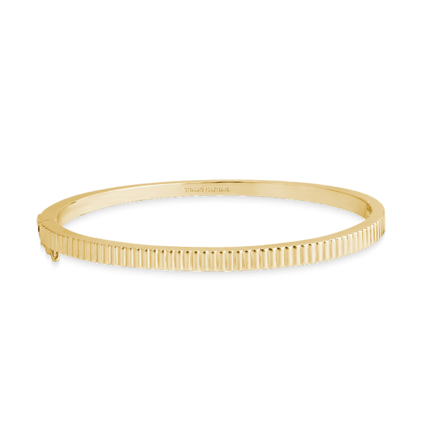 Justine Ribbed Dainty Bracelet