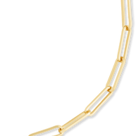 Sterling Silver Paperclip Chain Bracelet