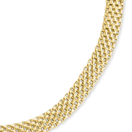 Sterling Silver Mesh Chain Bracelet