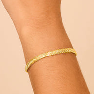 Sterling Silver Mesh Chain Bracelet