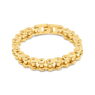 Bolt Watch Band Chain Bracelet