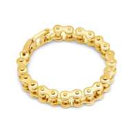 Bolt Watch Band Chain Bracelet