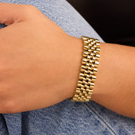 Chunky Watch Band Chain Bracelet