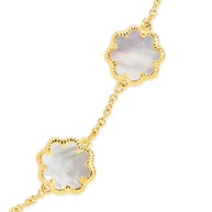 Rose Petal Station Bracelet
