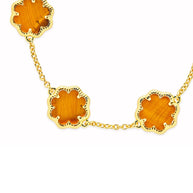 Rose Petal Station Bracelet