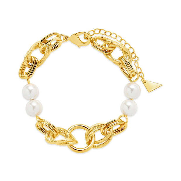 Ivanna Pearl Chain Bracelet