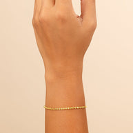Blakely Twisted Herringbone Chain Bracelet