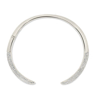 CZ Open Spike Cuff Bracelet