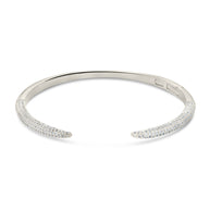 CZ Open Spike Cuff Bracelet